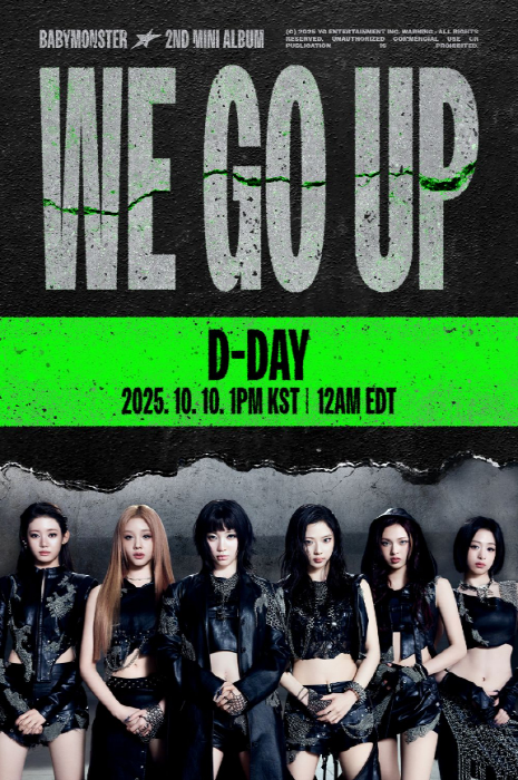 베이비몬스터, 새 미니앨범 WE GO UP 으로 컴백