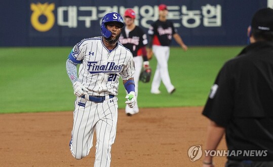 삼성 디아즈, KBO 9-10월 MVP 선정