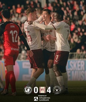 조규성, 시즌 4호골 기록하며 팀 4-0 대승 견인
