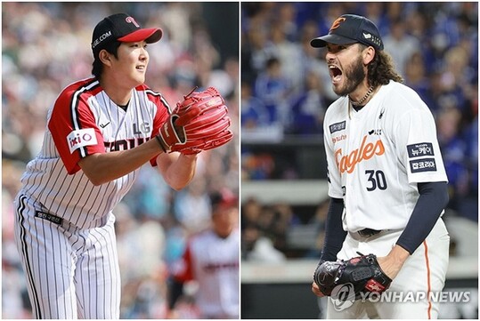 LG 손주영 vs 한화 폰세, 한국시리즈 3차전 맞대결