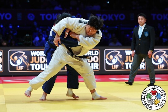 이현지, 김하윤 꺾고 유도 도쿄 그랜드슬램 우승