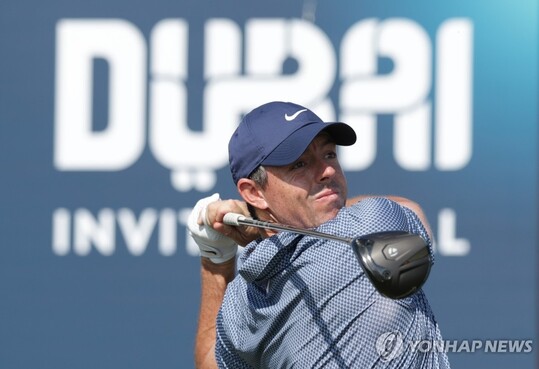 매킬로이, DP 월드투어 두바이 인터내셔널 3위 기록