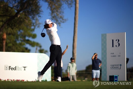김성현, PGA 코그니전트 클래식 첫날 공동 98위로 고전