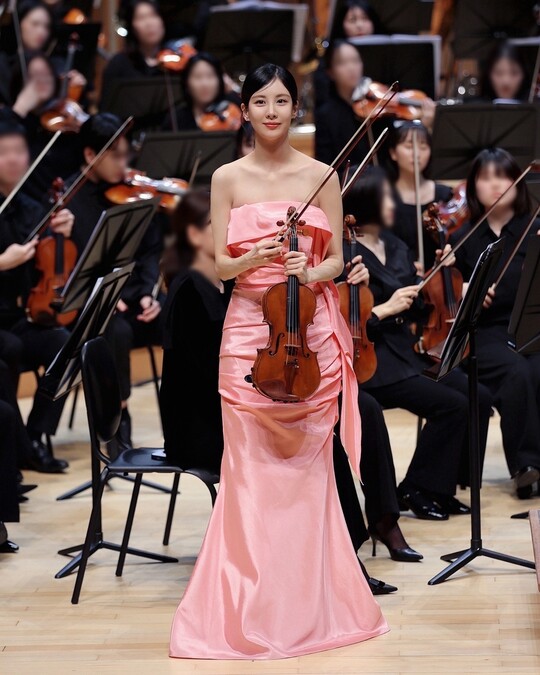 서현, 7개월 연습 끝에 바이올린 협연 무대 성료