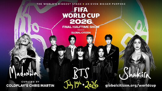 BTS, 북중미 월드컵 결승 헤드라이너 확정