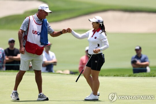 김세영, US여자오픈 1라운드 단독 2위 도약